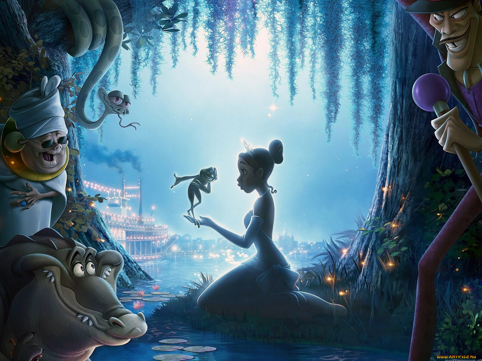 the, princess, and, frog, 